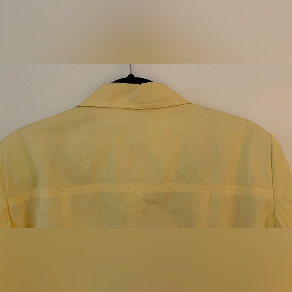 Bonita Yellow Blazer Style Jacket Women's Women’s Size Large - Picture 15 of 15